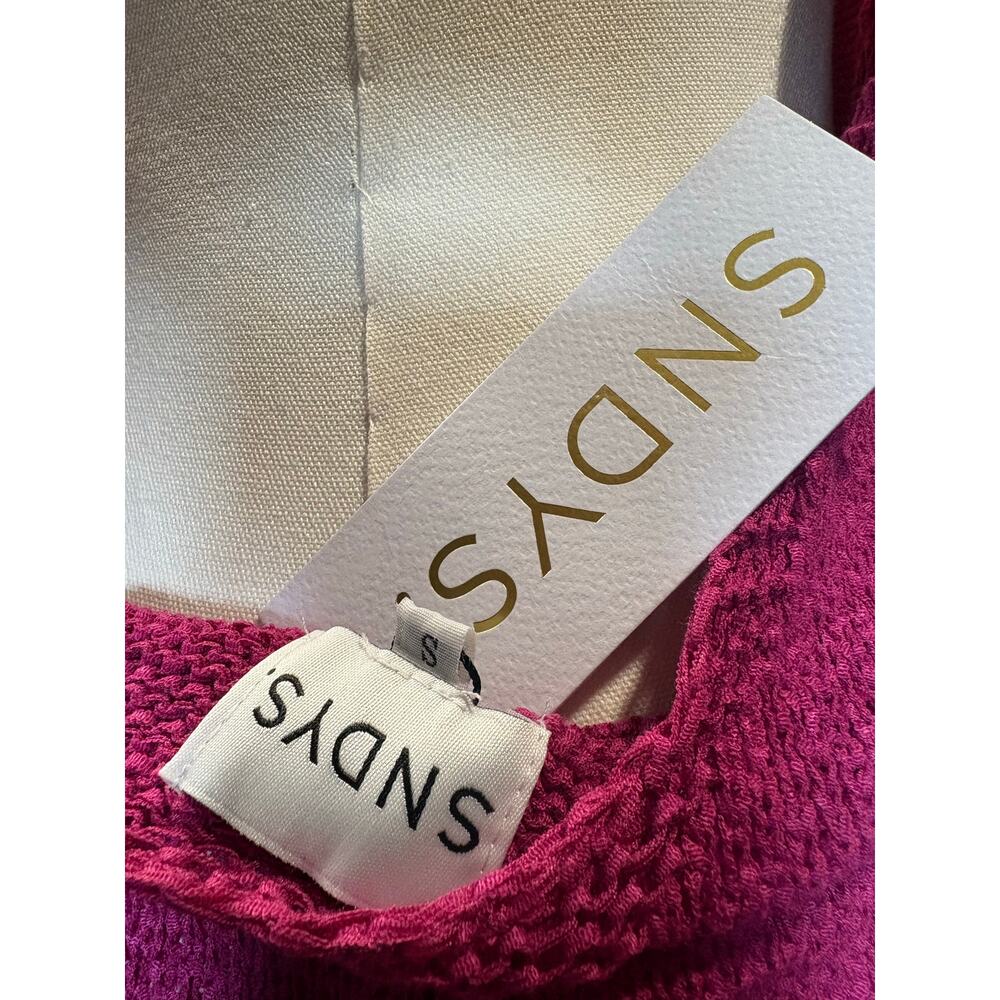 SNDYS Hot Pink Knit Mini Dress - Perfect Summer Look! - Picture 3 of 5